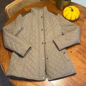 Ralph Lauren Quilted Tan Puffer Jacket